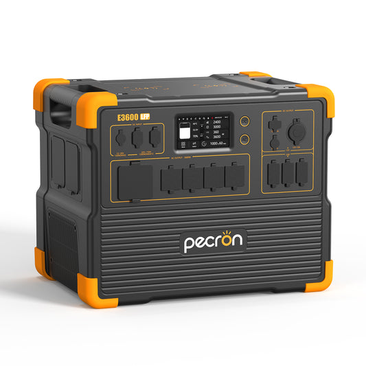 Pecron E3600LFP Portable Power Station — 3,600W / 3,072Wh