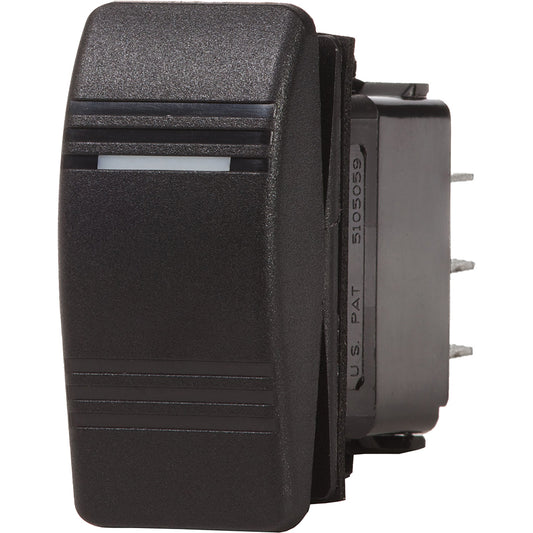 Blue Sea 8282 - Contura III Rocker Switch, OFF-ON (Black)