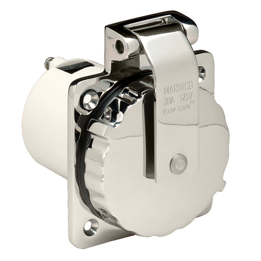 Marinco 303SSEL-B 30A Power Inlet