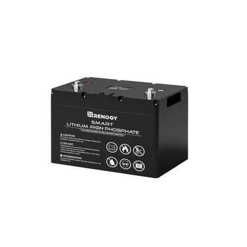 Renogy 12V 100Ah Lithium Battery with Self-Heating
