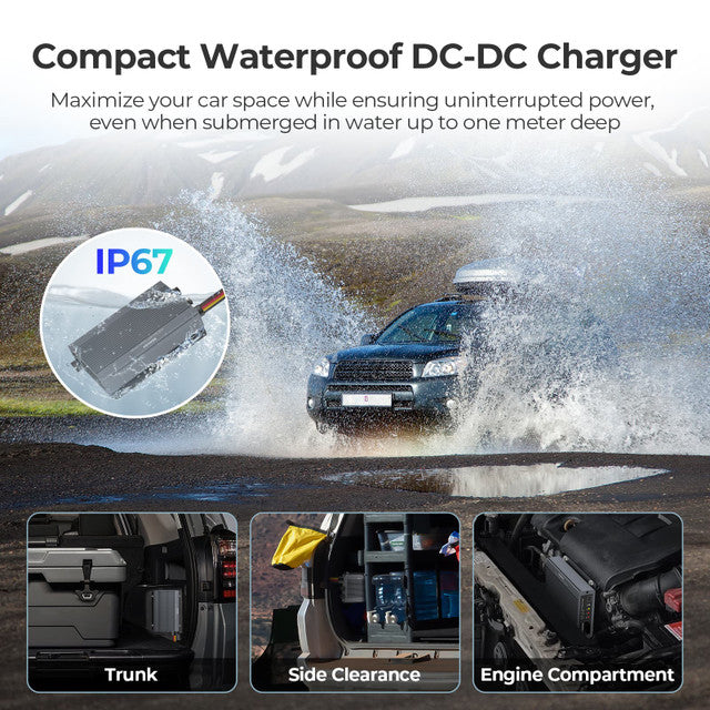 Renogy IP67 DC-DC Battery Charger with MPPT