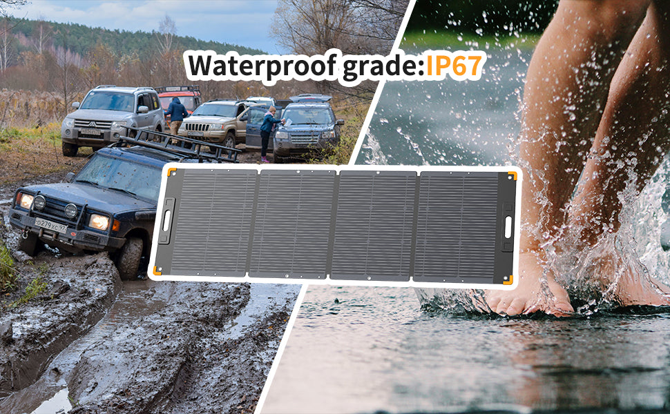 Pecron PV200 200W Portable Solar Panel (IP67, MC4)
