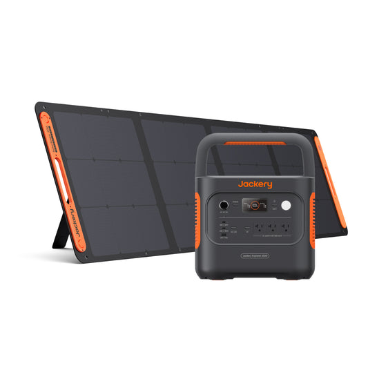 Jackery Solar Generator 2000 v2 — Power Station + 200W Solar Panel