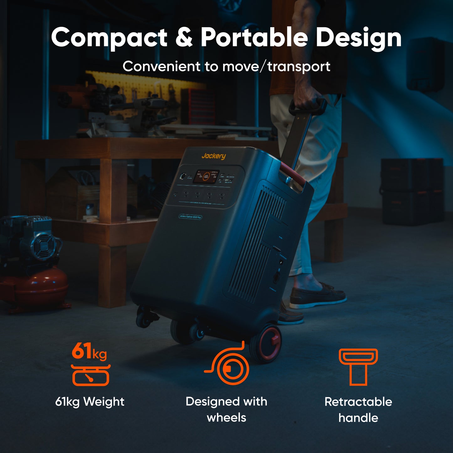 Jackery Explorer 5000 Plus Portable Power Station