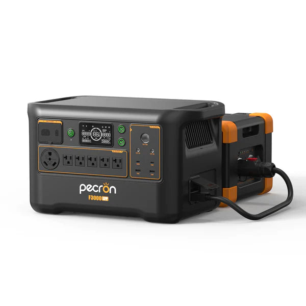 Pecron F3000 Expandable Home-Backup Kit — 6,912Wh LiFePO4