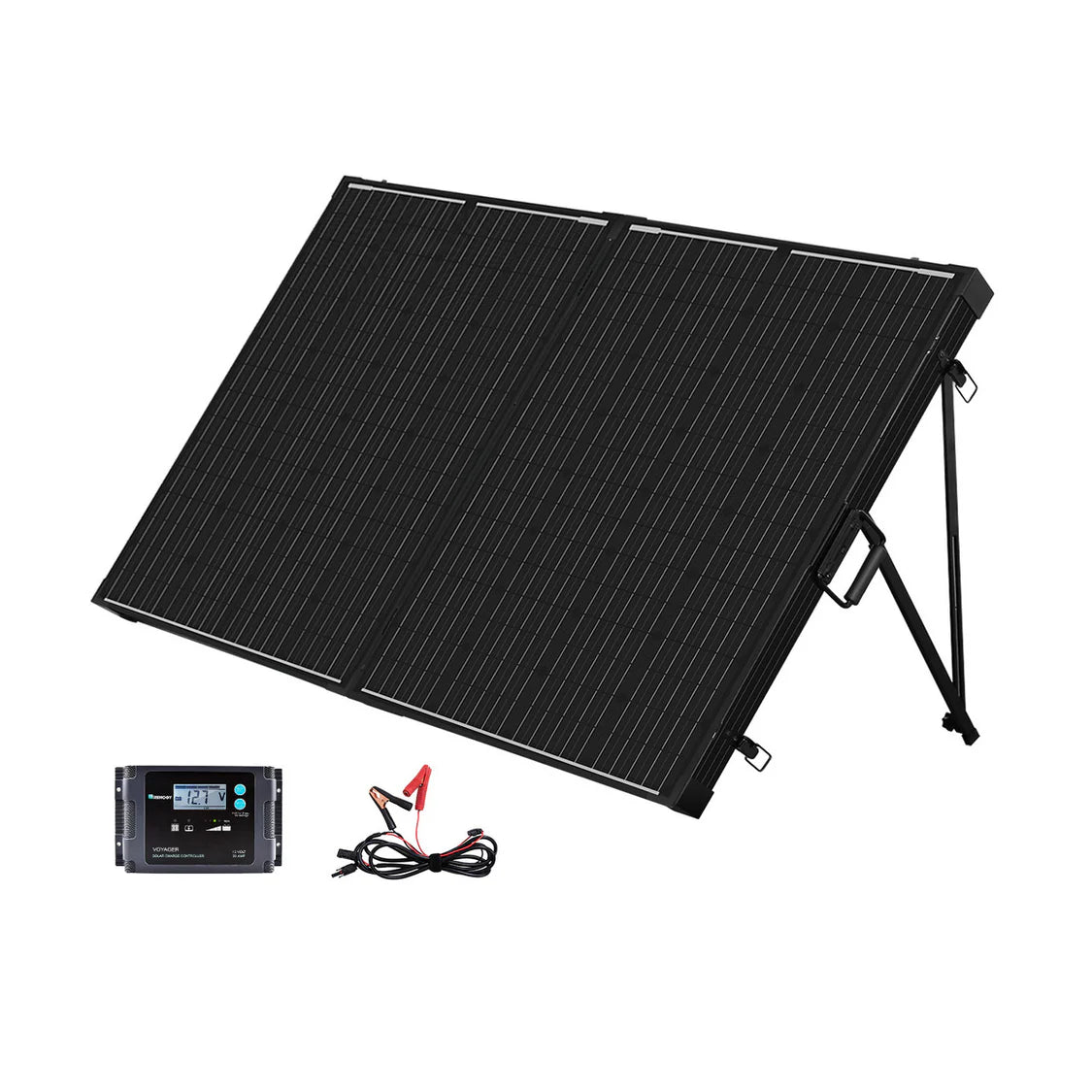 Renogy 200W Portable Solar Suitcase with Voyager Charge Controller
